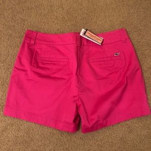 NWT Vineyard Vines Hot Pink 5” Shorts Size 6
